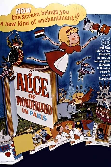 Alice of Wonderland in Paris